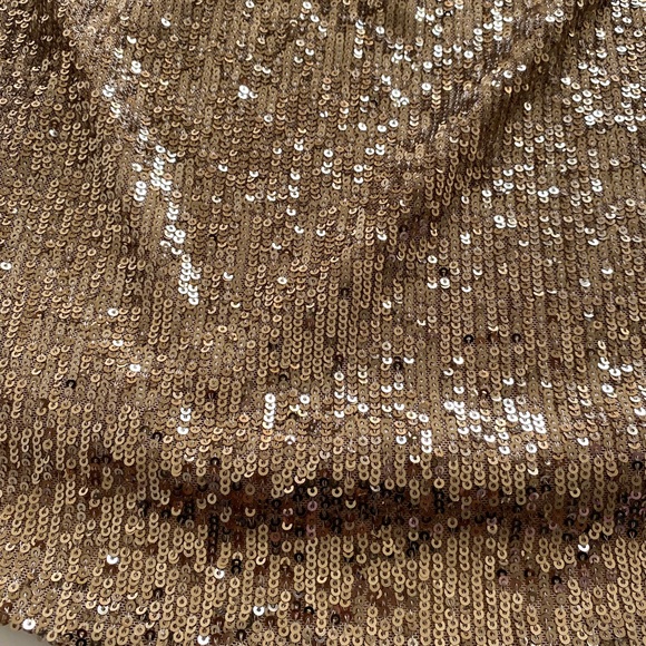 By Anthropologie Cowl-Neck Sequin Camisole Top Size Medium Excellent Condition - Picture 6 of 10